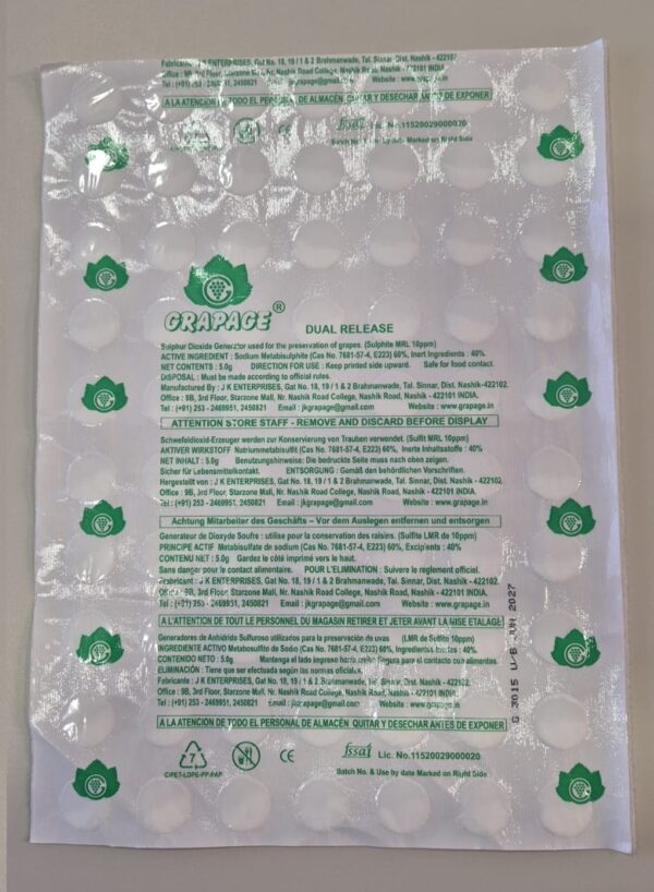 Generador (Gerador de SO²) | Proteção de Frutas